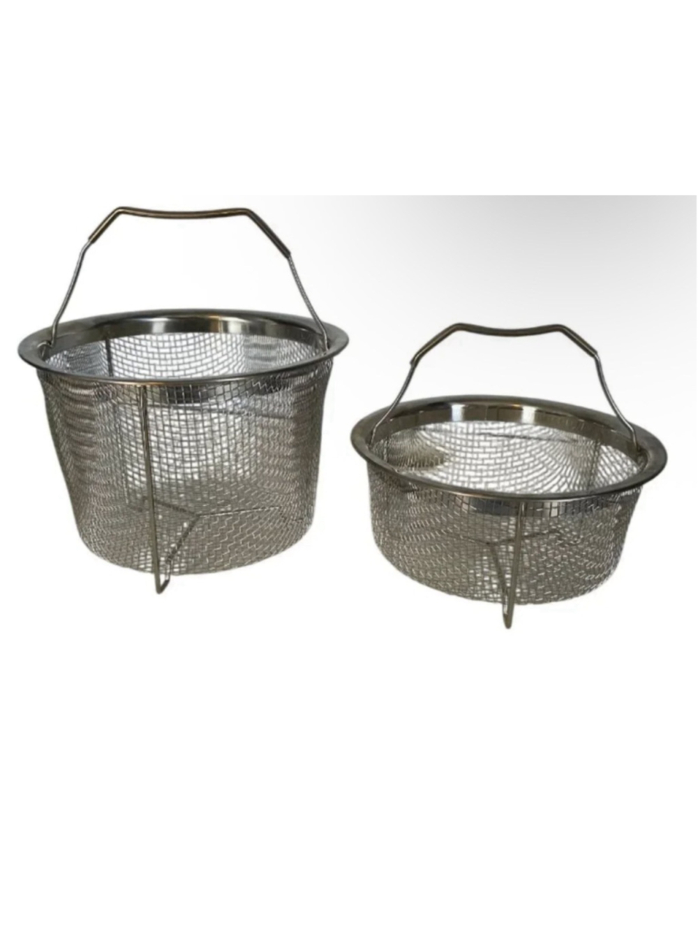 Pampered Chef Quick Cooker Steamer Baskets 100118 NEW n Box
